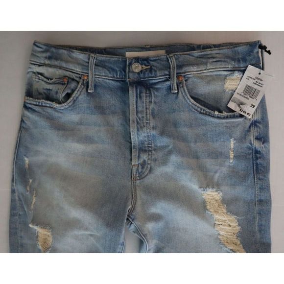Mother Superior Sz 29 An Icy Confession Denim The Trickster Ankle Jeans $288 - Picture 10 of 16
